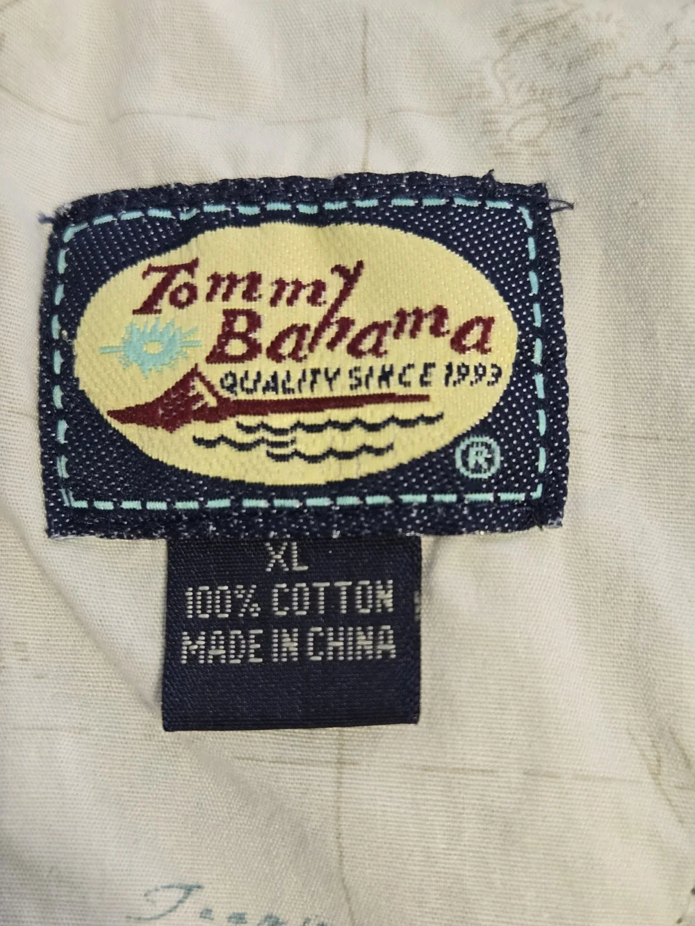 Tommy Bahama Cargo Shorts Men's XL Olive Green Drawstring Cotton